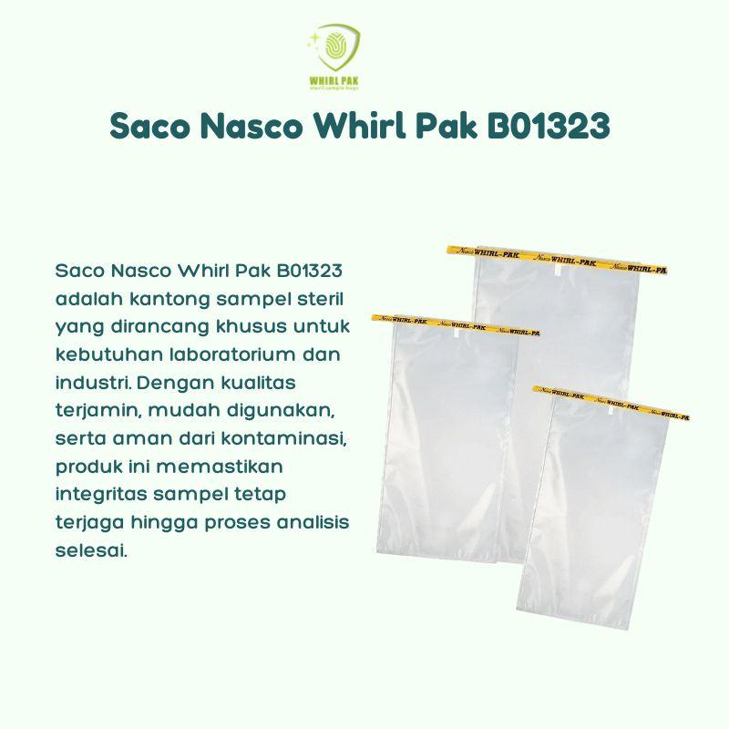 Saco Nasco Whirl Pak B01323